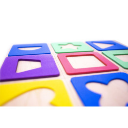 Сортер - лото "Кольорові фігурки"