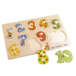 Рамка-вкладка рахунок від 1 до 10