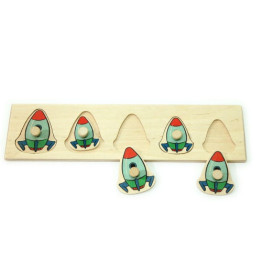 Рамка-вкладка ракета