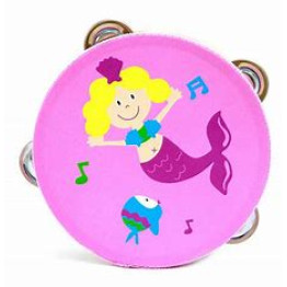 Дитячий бубен - русалка