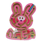 Дерев’яний магнітний лабіринт, зайчик