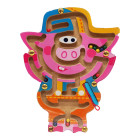 Дерев’яний магнітний лабіринт, свинка