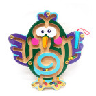 Дерев’яний магнітний лабіринт, папуга