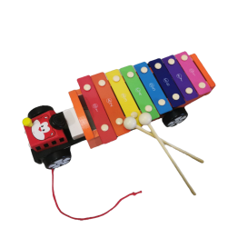 Ксилофон - машинка, помаранчева