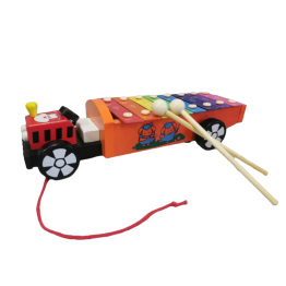 Ксилофон - машинка, помаранчева